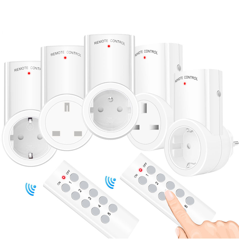 Remote Smart Socket 10A Outlet EU UK Plug