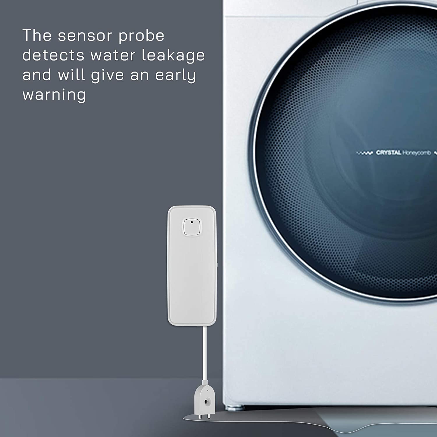 WiFi Water Sensor Alarm with Water Leak Detector