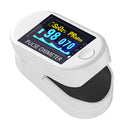Fingertip Pulse Oximeter Blood Oxygen Saturation Monitor with Lanyard Bluetooth mobile connect OLD Dual color Screen for Heart Rate and SpO2 Level