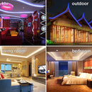 12V-5050 RGB Wifi Remote Control 10 Meters 24 Keys 300 Lights (40W) Light Strip Dual Disk