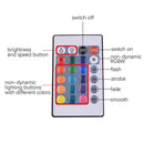 12V-5050 RGB Wifi Remote Control 10 Meters 24 Keys 300 Lights (40W) Light Strip Dual Disk