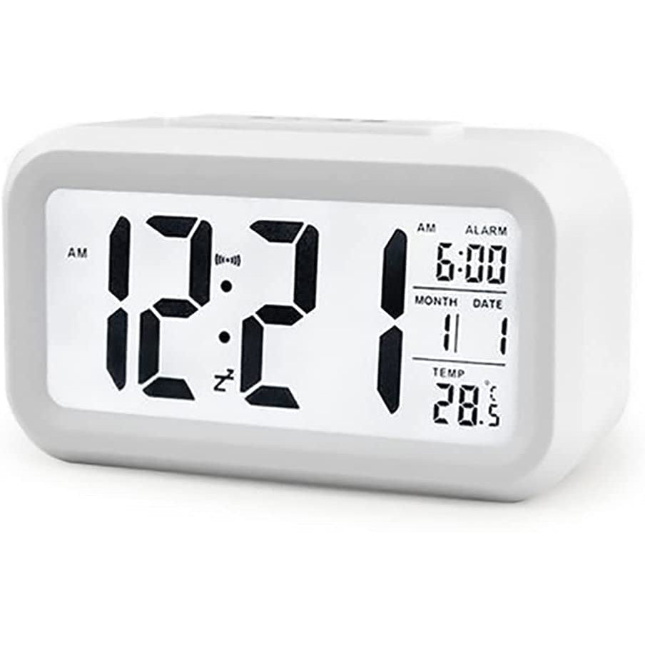 Student Voice Alarm Clock with Night light Thermometer