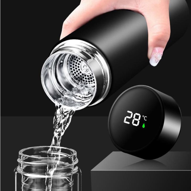 500ML Intelligent Thermo Bottle with Temperature Display