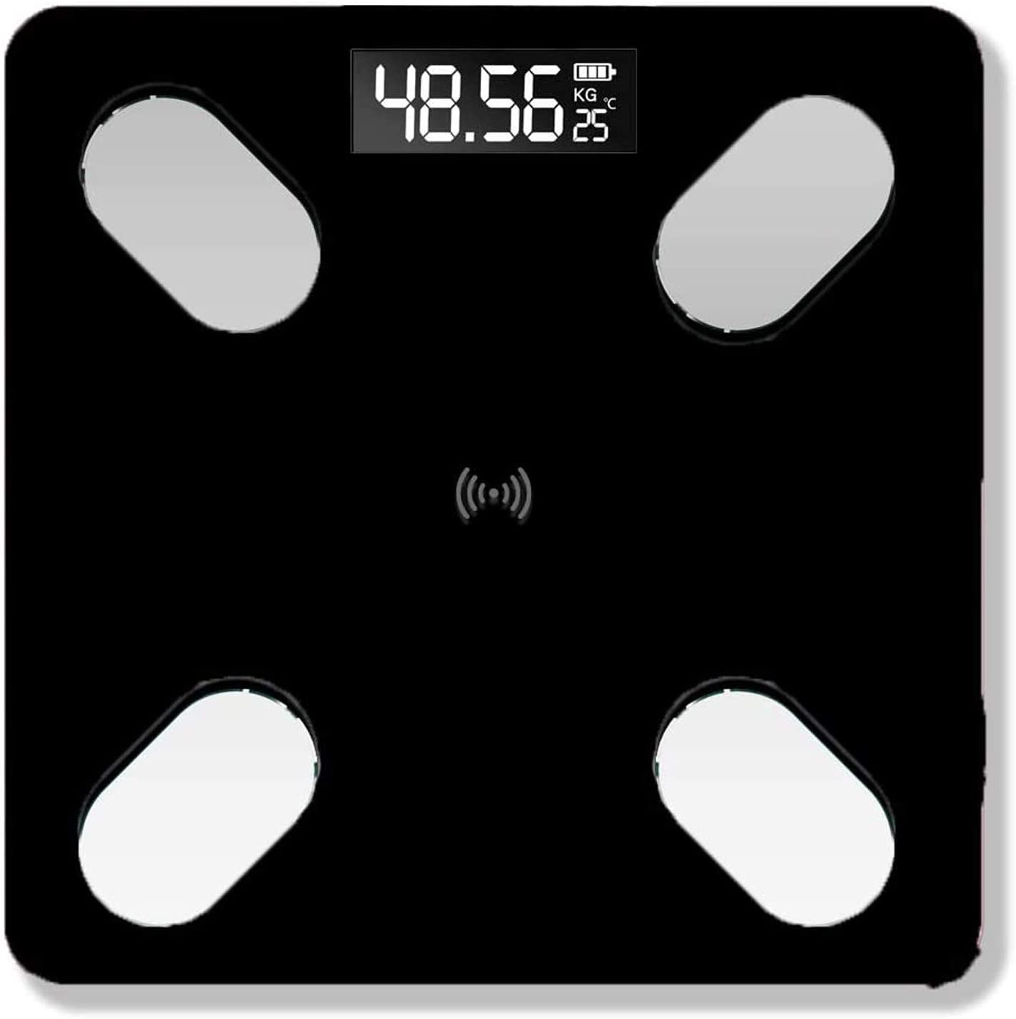 Bluetooth Scale USB Rechargeable Body Weight Measurer