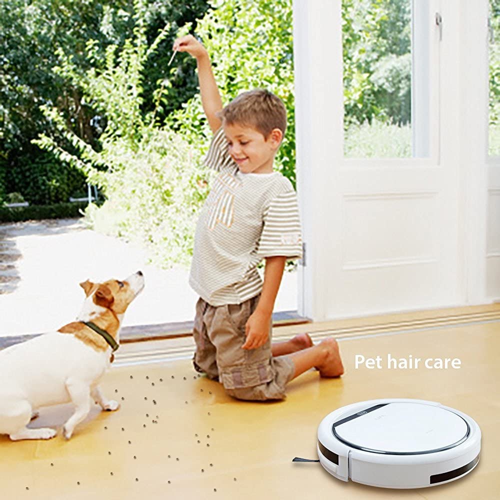 Remote Robot Vacuum Cleaner Rechargeable Sweeper