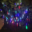 RGB LED Meteor Tube Lamp with US Plug power supply AC85-265V Input 500mm length 4W Decorative Lighting SMD5050 60LEDs