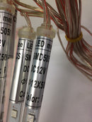 RGB LED Meteor Tube Lamp with US Plug power supply AC85-265V Input 500mm length 4W Decorative Lighting SMD5050 60LEDs