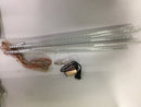 RGB LED Meteor Tube Lamp with US Plug power supply AC85-265V Input 500mm length 4W Decorative Lighting SMD5050 60LEDs
