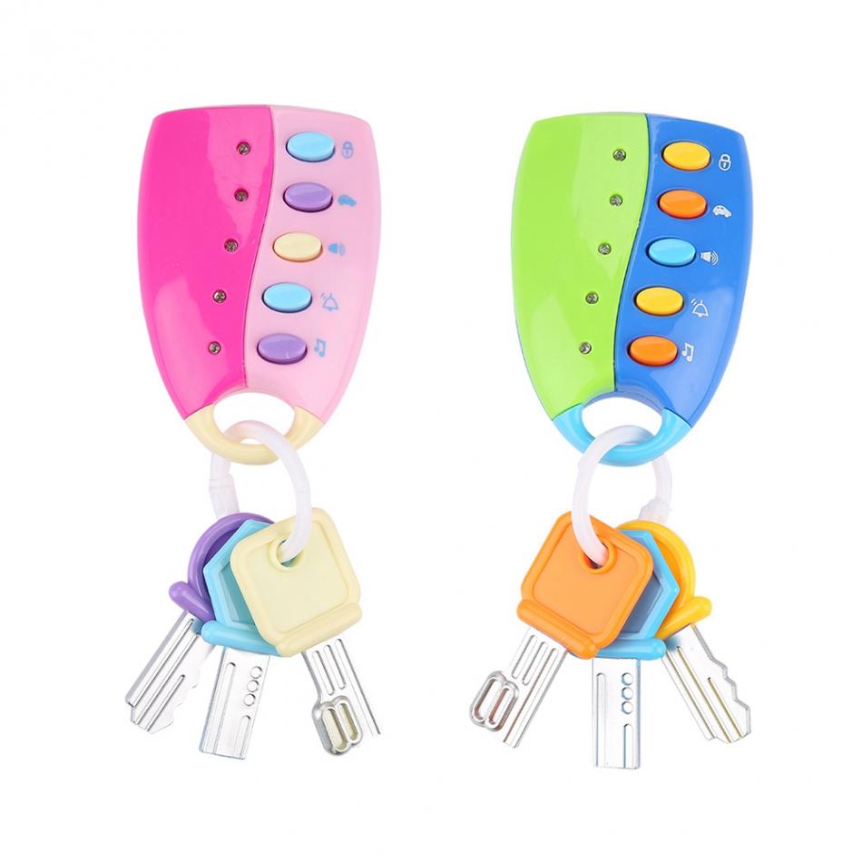 Baby Musical Car Lock Key Toy with Car Voices