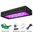Full Spectrum 300/600/800/900/1000/1200/1800/2000W LED Grow Light 410-730nm for Indoor Plants and Flower Greenhouse Grow Tent