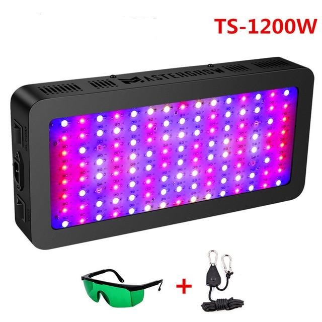 Full Spectrum 300/600/800/900/1000/1200/1800/2000W LED Grow Light 410-730nm for Indoor Plants and Flower Greenhouse Grow Tent