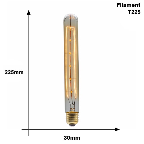 Retro Edison Light Bulb E27 220V 40W ST64 G80 G95 T10 T45 T185 A19 A60 Filament Incandescent Ampoule Bulbs Vintage Edison Lamp