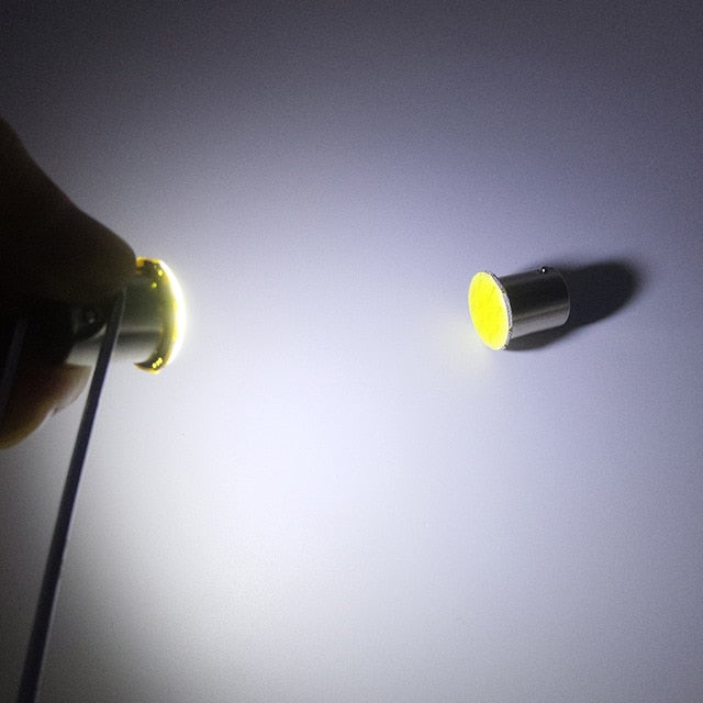 1x  BAY15D 1157 LED COB 7000K 12 SMD 12V Super Bright BA15S 1156 COB LED Bulb Car Signal Light Tail Turn Brake Parking Lamps Red