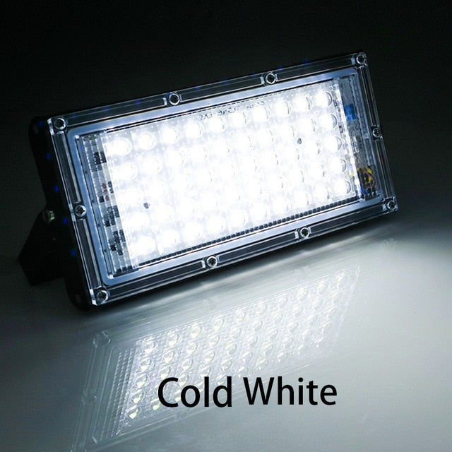 Led Flood Light 30W 50W 100W AC 220V 230V 240V Outdoor Floodlight Spotlight IP65 Waterproof LED Street Lamp Landscape Lighting