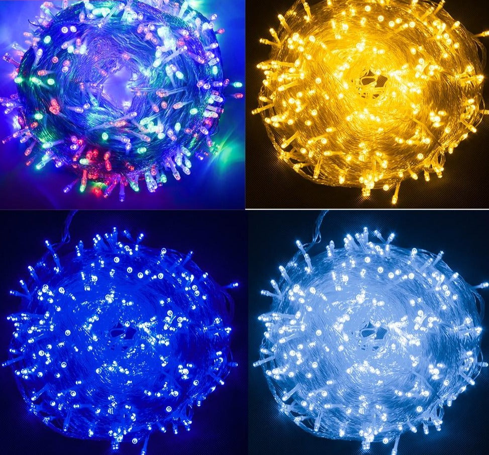 Christmas Outdoor christmas lights led string lights 100M 10M 5M Luces Decoracion fairy light holiday lights lighting tree garland