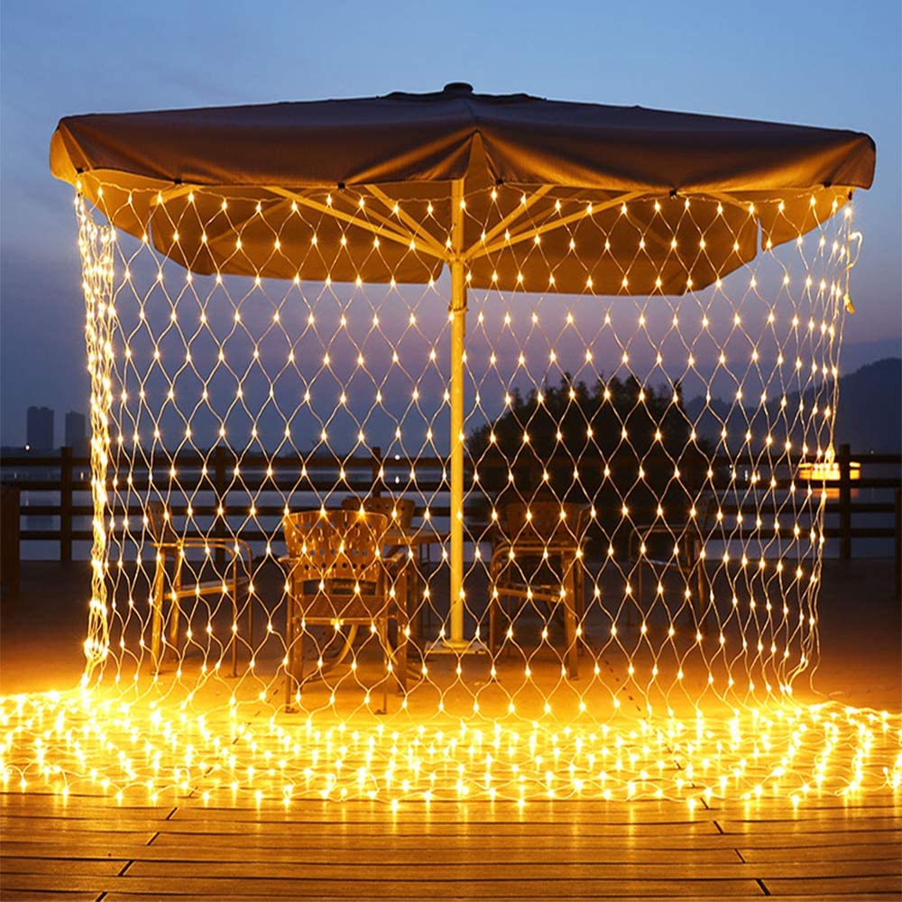 2x2m 3x2m 6x4m Outdoor Garden Led Mesh Net Fairy String Light Christmas Holiday Wedding Party Window Curtain Garland Lights