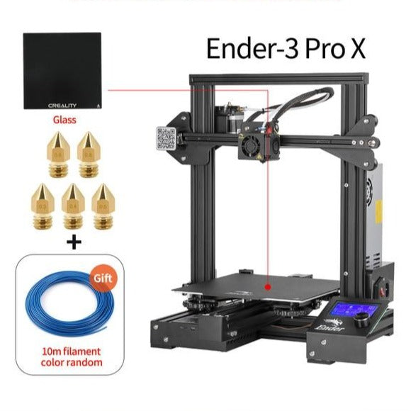 3D Ender-3 Pro Printer Printing Masks Magnetic Build Plate Resume Power Failure Printing KIT Mean Well Power Supply