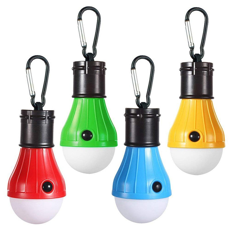 Portable LED Camping Tent Light LED Lanterna Flashlight Torch Lamp Work Light Backpacking Fishing Emergency Battery Powered