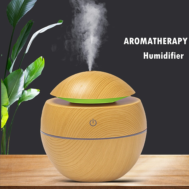 Oil Diffuser Air Humidifier Ultrasonic 130ML
