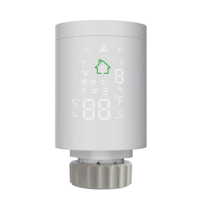 Tuya ZigBee3.0 Smart Radiator Actuator Programmable Thermostatic Radiator Valve Temperature Controller 2MQTT Setup With Alexa