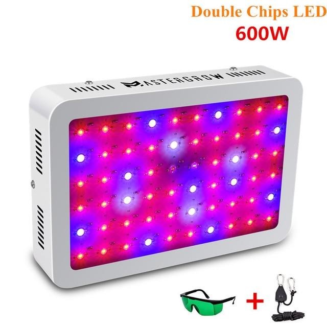 Full Spectrum 300/600/800/900/1000/1200/1800/2000W LED Grow Light 410-730nm for Indoor Plants and Flower Greenhouse Grow Tent