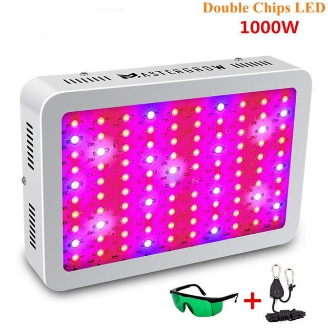Full Spectrum 300/600/800/900/1000/1200/1800/2000W LED Grow Light 410-730nm for Indoor Plants and Flower Greenhouse Grow Tent