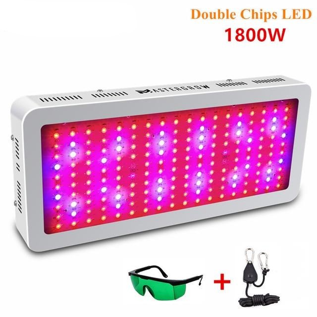 Full Spectrum 300/600/800/900/1000/1200/1800/2000W LED Grow Light 410-730nm for Indoor Plants and Flower Greenhouse Grow Tent