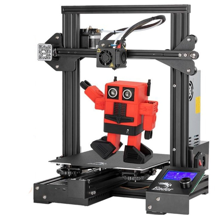 3D Ender-3 Pro Printer Printing Masks Magnetic Build Plate Resume Power Failure Printing KIT Mean Well Power Supply